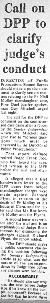 Irish independent 18th Oct. 1994