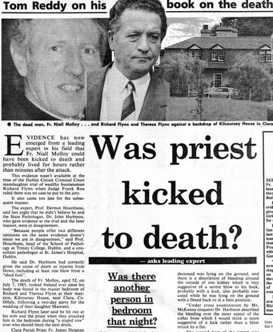 Kicked to death ?