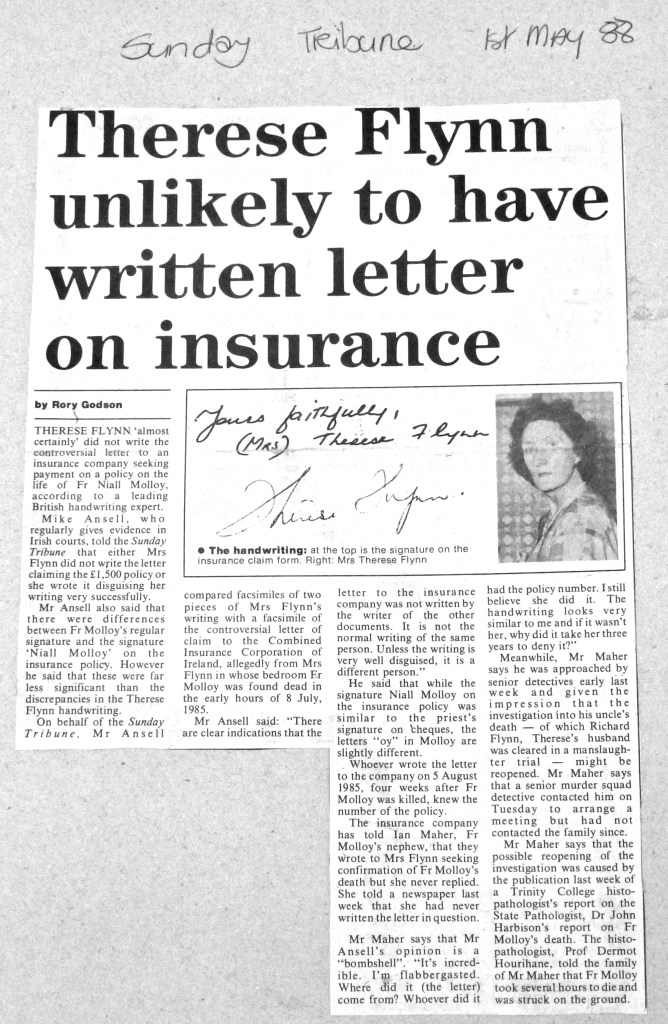 Sunday Tribune 1 / May / 1988