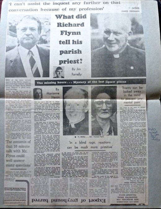 Clara parish priest refuses to give evidence at Inquest