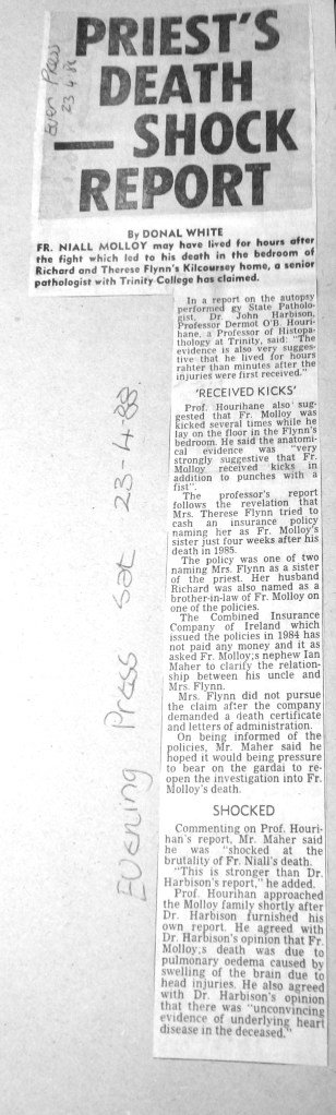 Report by medical expert ignored by Gardai