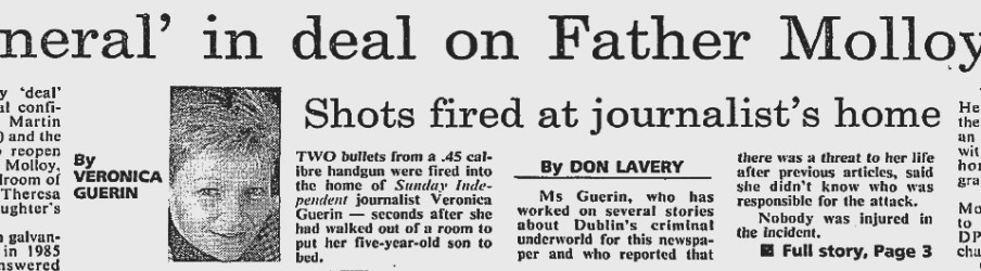 Veronica Guerin article copy